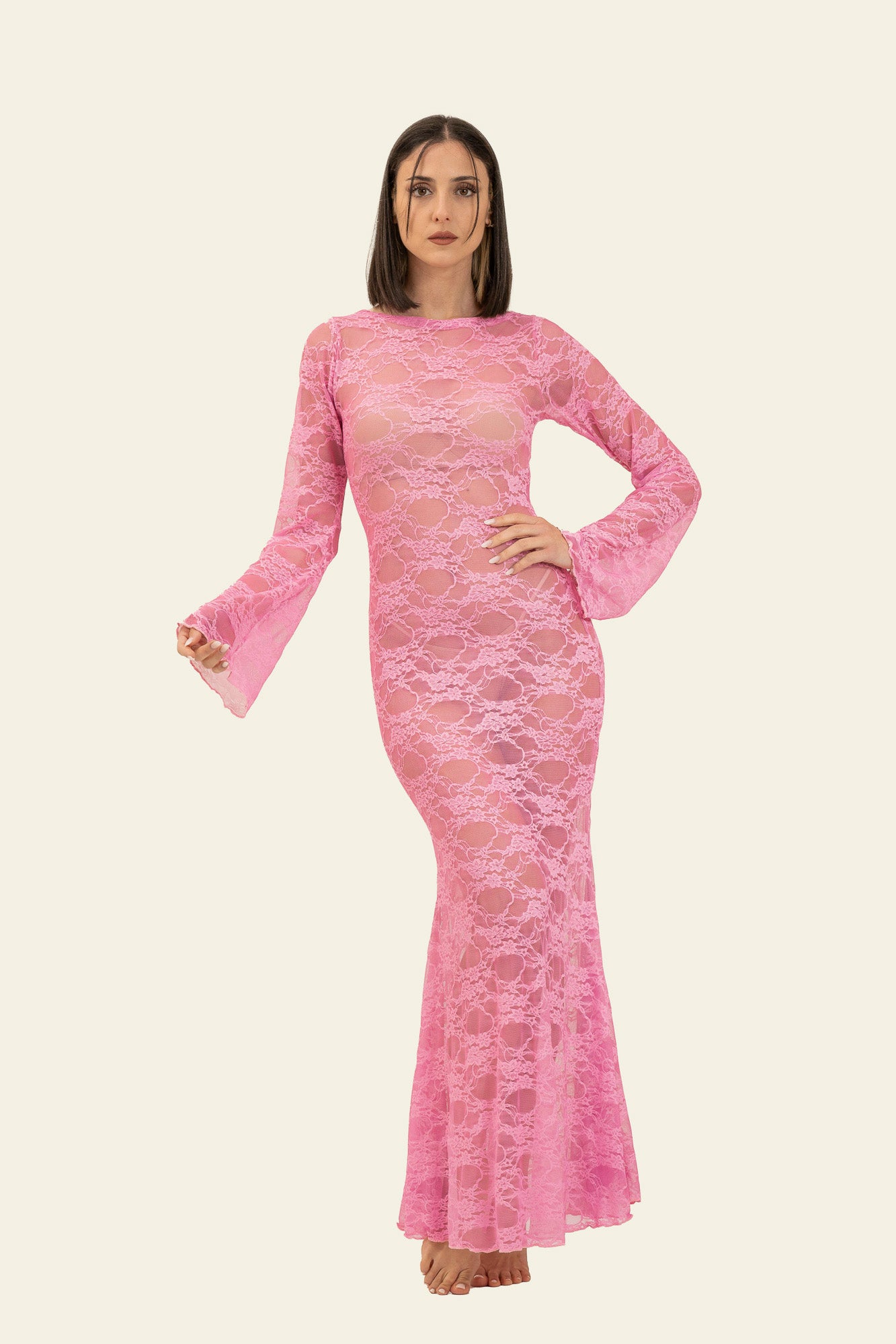 Abito Mireya Pink